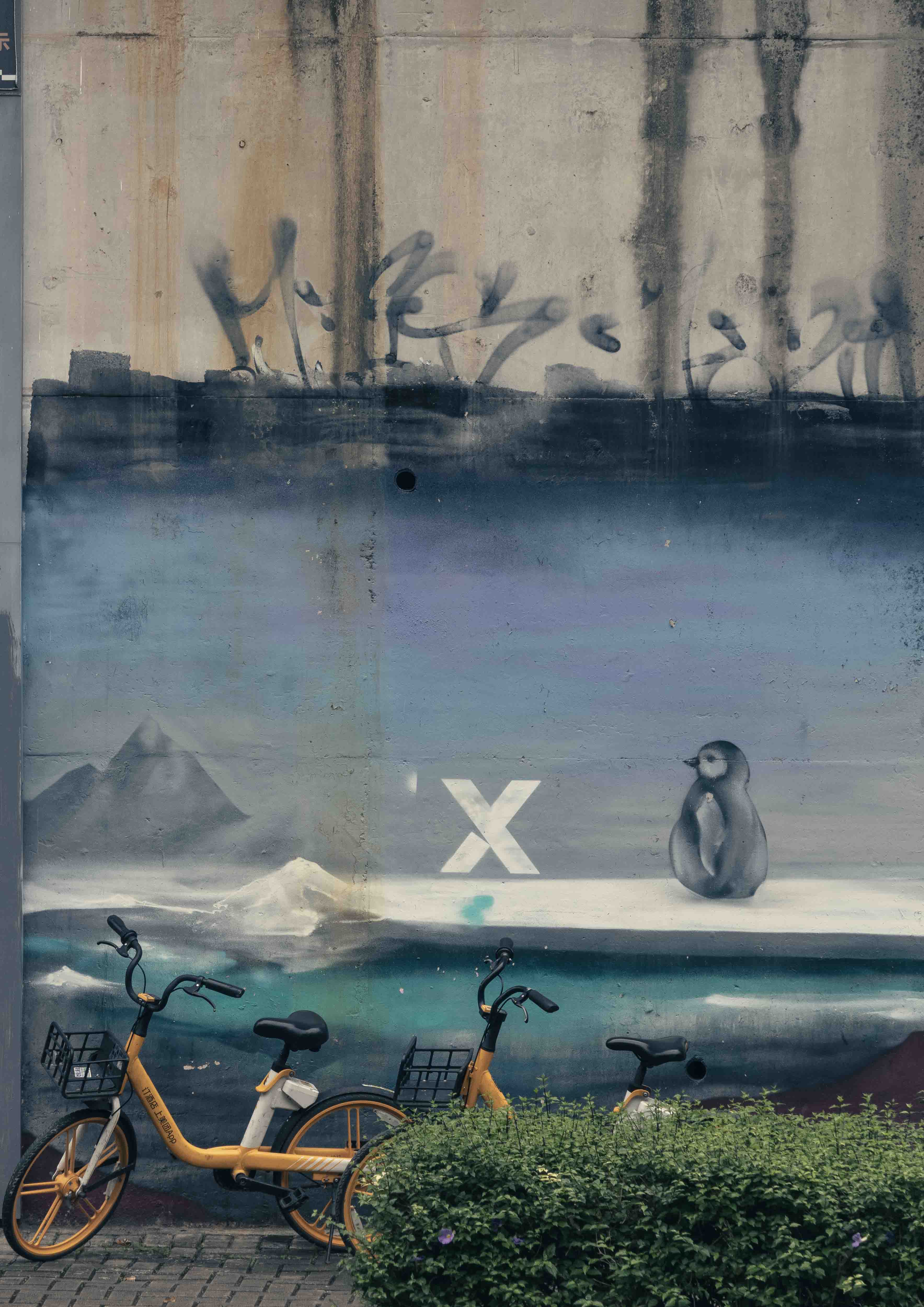 企鹅涂鸦